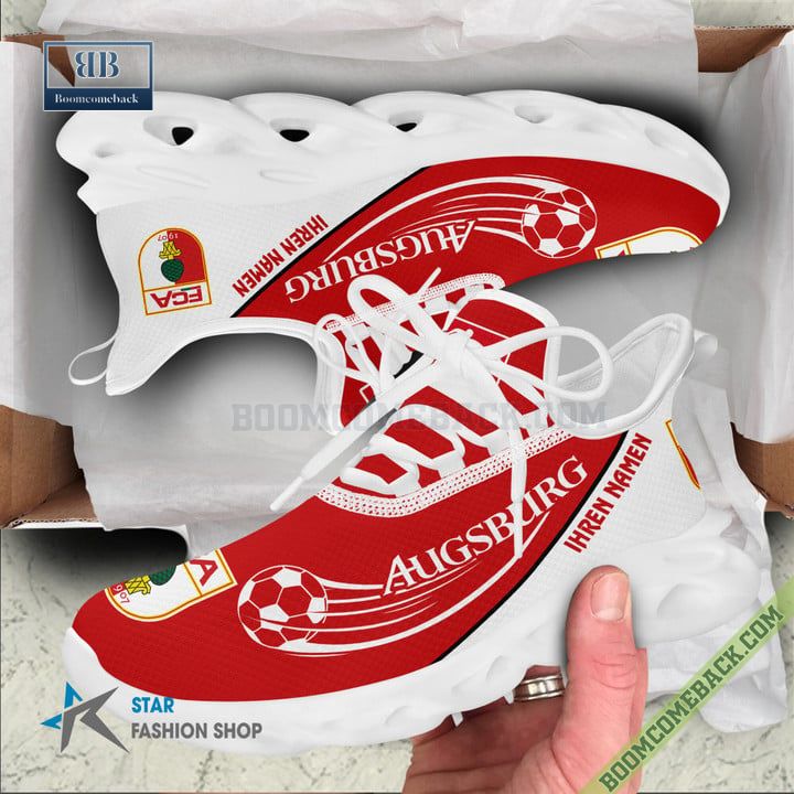 Personalized FC Augsburg Yeezy Max Soul Shoes