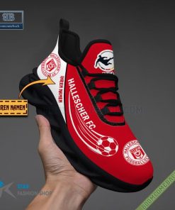 Personalized Hallescher FC Yeezy Max Soul Shoes
