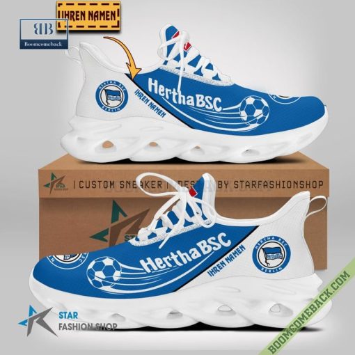 Personalized Hertha BSC Yeezy Max Soul Shoes