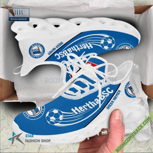 Personalized Hertha BSC Yeezy Max Soul Shoes