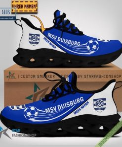 personalized msv duisburg yeezy max soul shoes 3 2D5L0