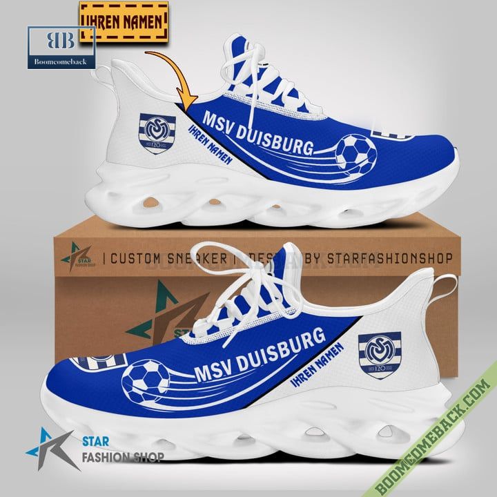 Personalized MSV Duisburg Yeezy Max Soul Shoes