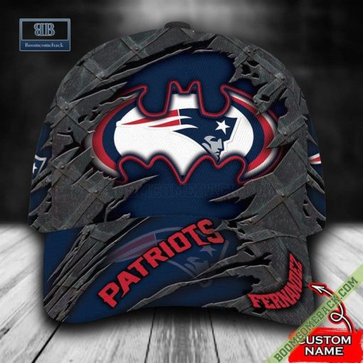 Personalized New England Patriots Batman Classic Hat Cap