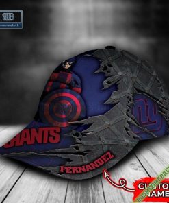 personalized new york giants captain america classic cap hat 5 4aoWy