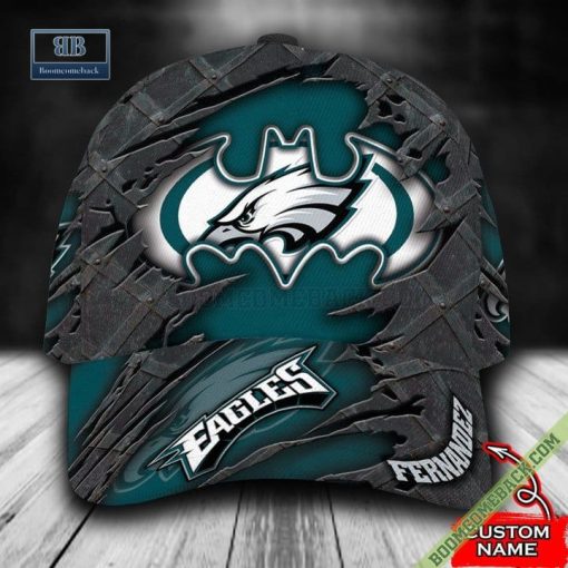 Personalized Philadelphia Eagles Batman Classic Hat Cap