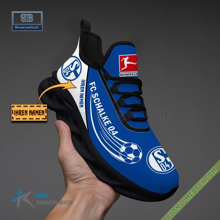 Personalized Schalke 04 Yeezy Max Soul Shoes