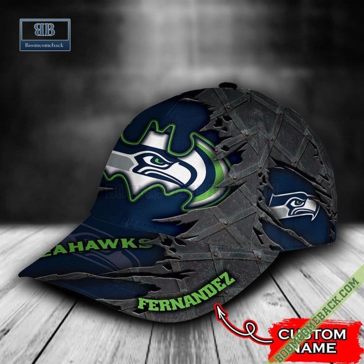 Personalized Seattle Seahawks Batman Classic Hat Cap