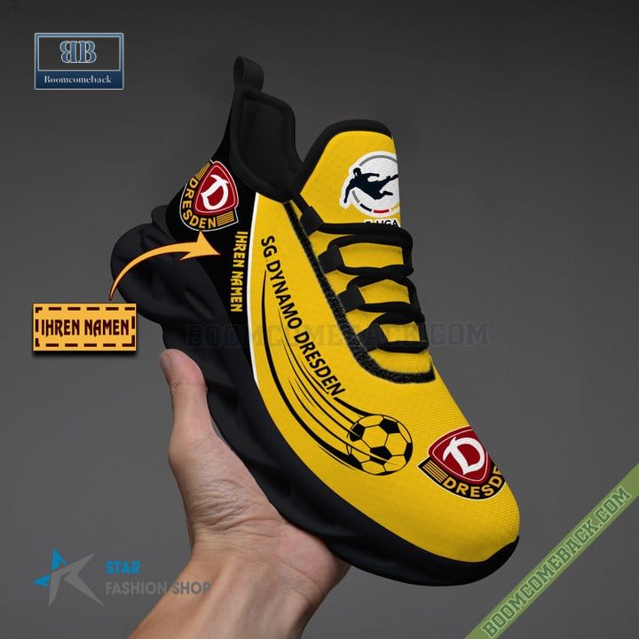 Personalized SG Dynamo Dresden Yeezy Max Soul Shoes