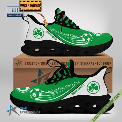 Personalized SpVgg Greuther Furth Yeezy Max Soul Shoes