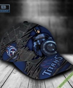 Personalized Tennessee Titans Captain America Classic Cap Hat