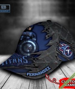 personalized tennessee titans captain america classic cap hat 5 NetmV