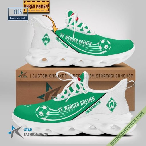 Personalized Werder Bremen Yeezy Max Soul Shoes