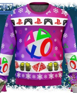 PlayStation Beer Ugly Christmas Sweater
