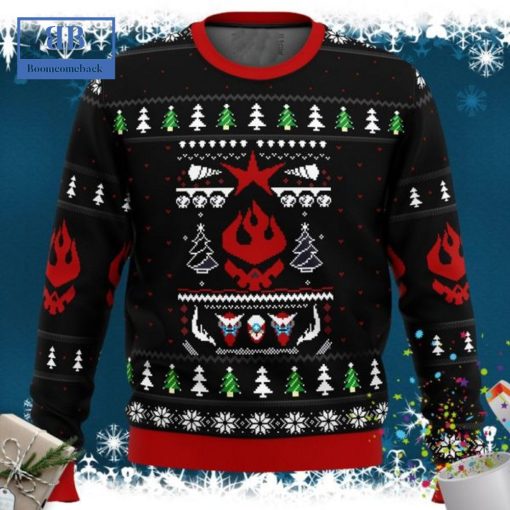Tengen Toppa Gurren Lagann Logo Ugly Christmas Sweater