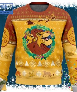 The Lion King Can You Feel The Love Tonight The Circle Of Life Ugly Christmas Sweater