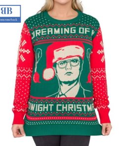 The Office Dreaming Of A Dwight Christmas Beets Ugly Christmas Sweater