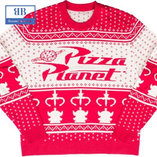 Toy Story Pizza Planet Ugly Christmas Sweater