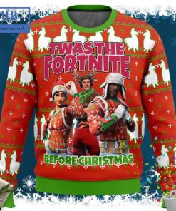 Twas The Fortnite Before Christmas Ugly Christmas Sweater