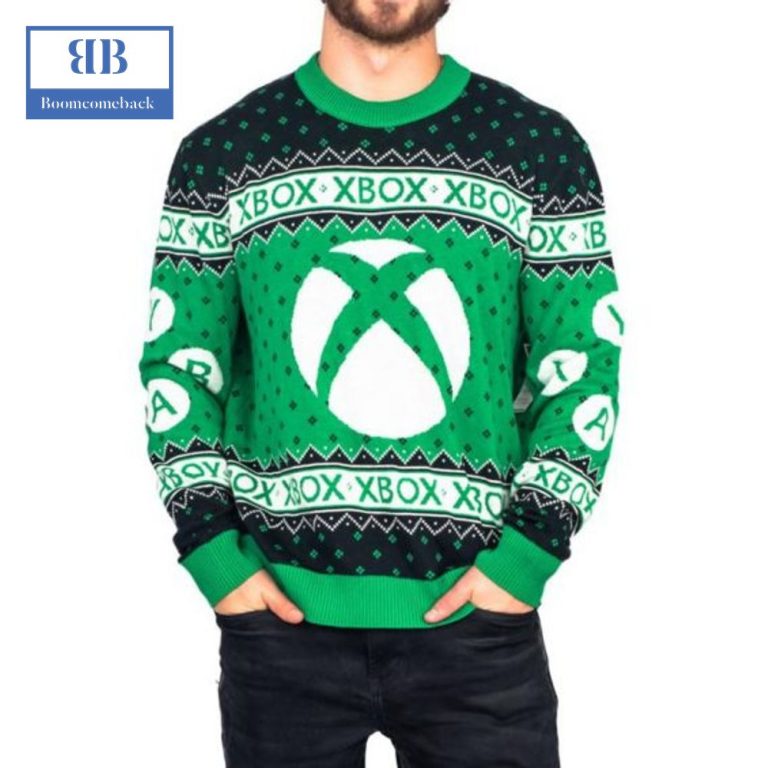 xbox holiday ugly christmas sweater 1 m1QN4