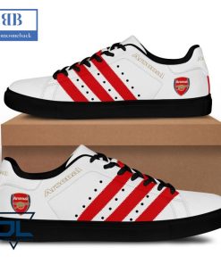 arsenal fc red stripes style 1 stan smith low top shoes 7 owf7Q