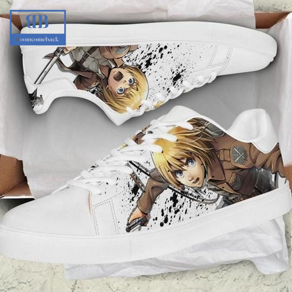Attack On Titan Armin Arlert Stan Smith Low Top Shoes