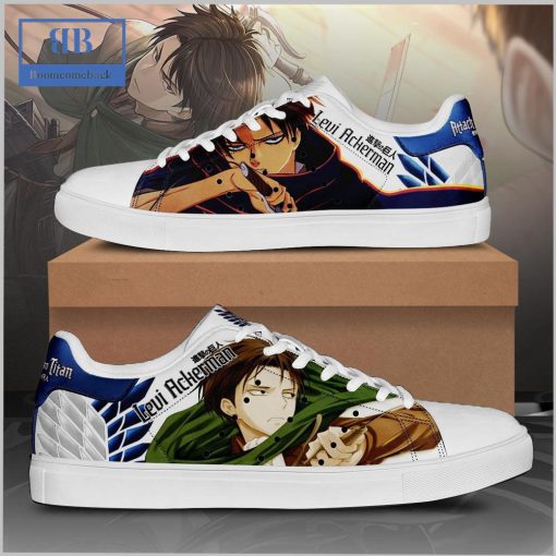 Attack On Titan Levi Ackerman Ver 2 Stan Smith Low Top Shoes