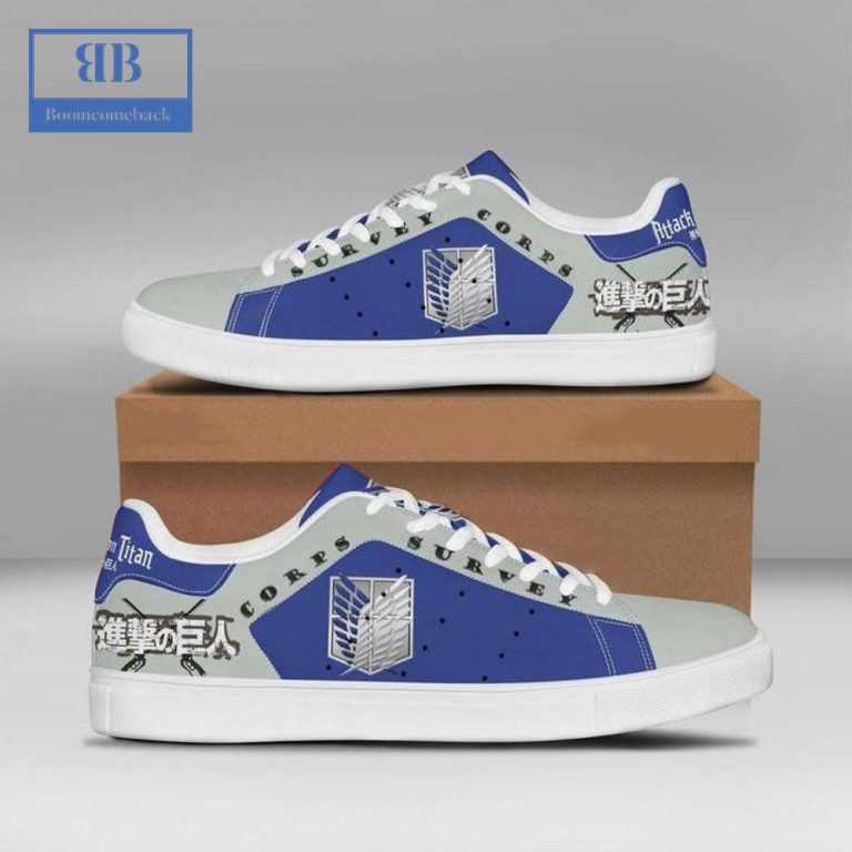 Attack On Titan Survey Corps Stan Smith Low Top Shoes