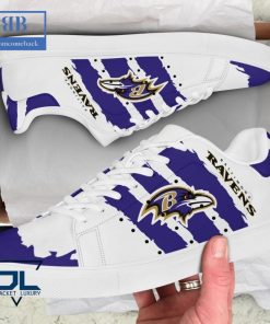 Baltimore Ravens Stan Smith Low Top Shoes