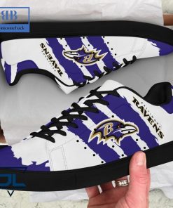 Baltimore Ravens Stan Smith Low Top Shoes