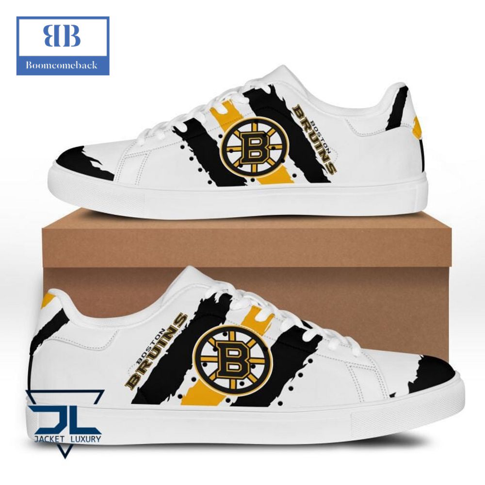 Boston Bruins Stan Smith Low Top Shoes