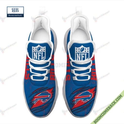 Buffalo Bills American Flag Running Max Soul Shoes 02