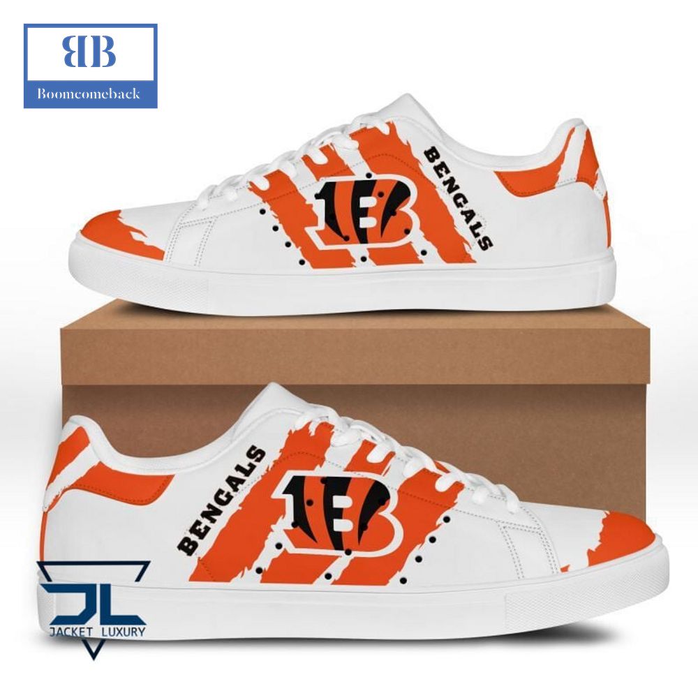 Cincinnati Bengals Stan Smith Low Top Shoes - Boomcomeback