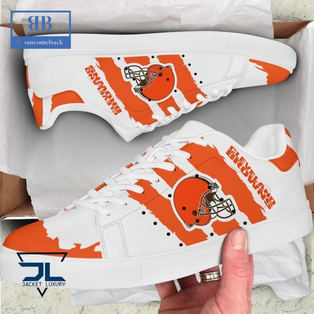 cleveland browns custom air force 1 shoe nike