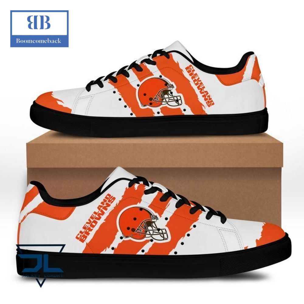 Cleveland Browns Stan Smith Low Top Shoes - Boomcomeback