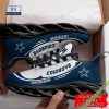 Dallas Cowboys Personalized NFL Team Running Max Soul Shoes 12