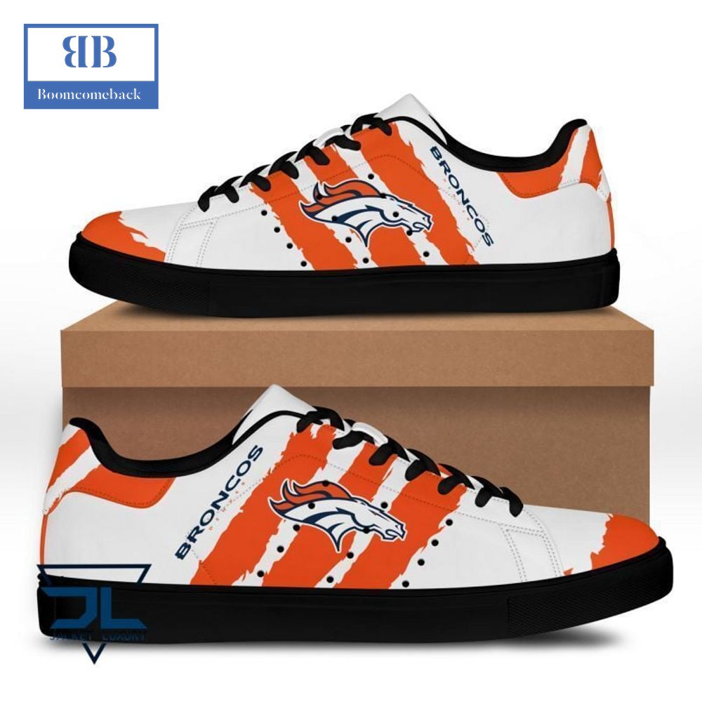 Denver Broncos Stan Smith Low Top Shoes - Boomcomeback