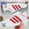 FC Viktoria Plzen White Stripes Stan Smith Low Top Shoes