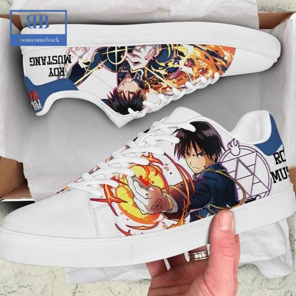 Fullmetal Alchemist Roy Mustang Ver 2 Stan Smith Low Top Shoes
