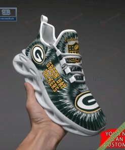 green bay packers personalized tie dye running max soul shoes 25 5 TS1ll