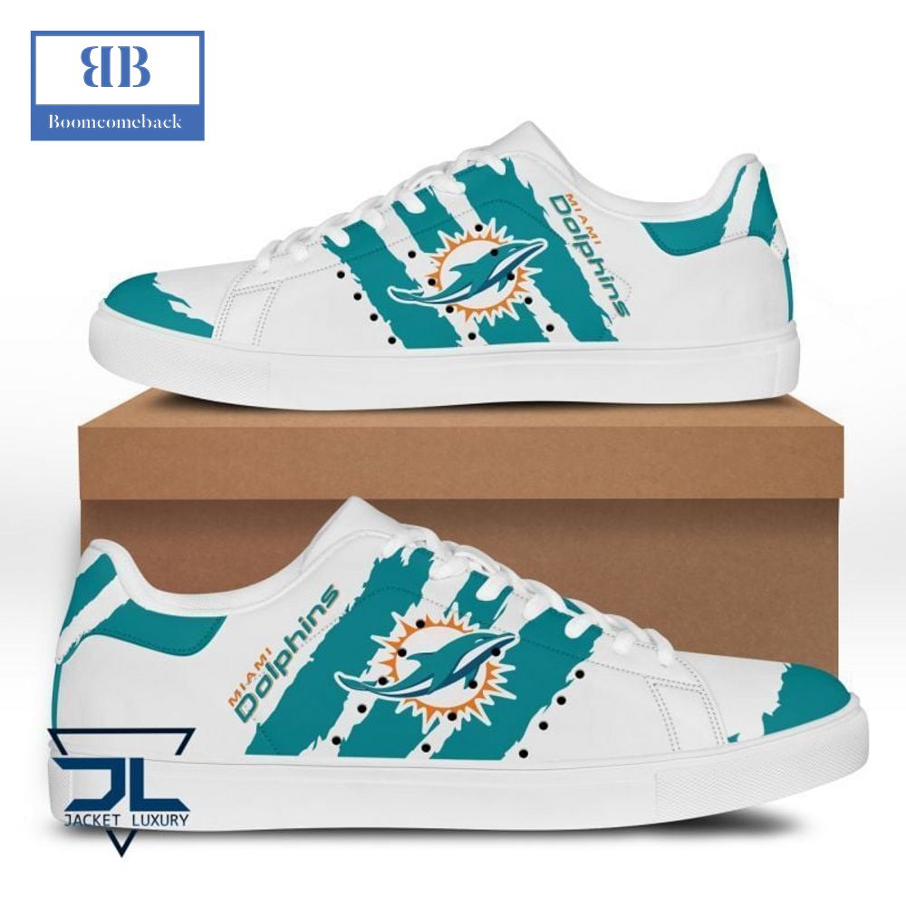 Miami Dolphins Stan Smith Low Top Shoes
