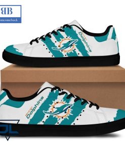 miami dolphins stan smith low top shoes 7 upKU2