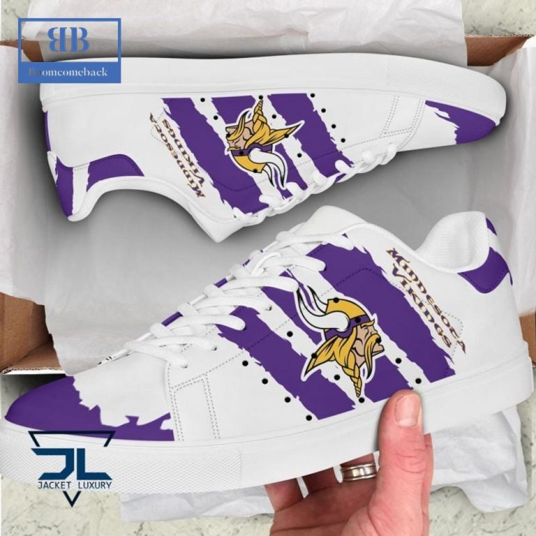 Minnesota Vikings Stan Smith Low Top Shoes