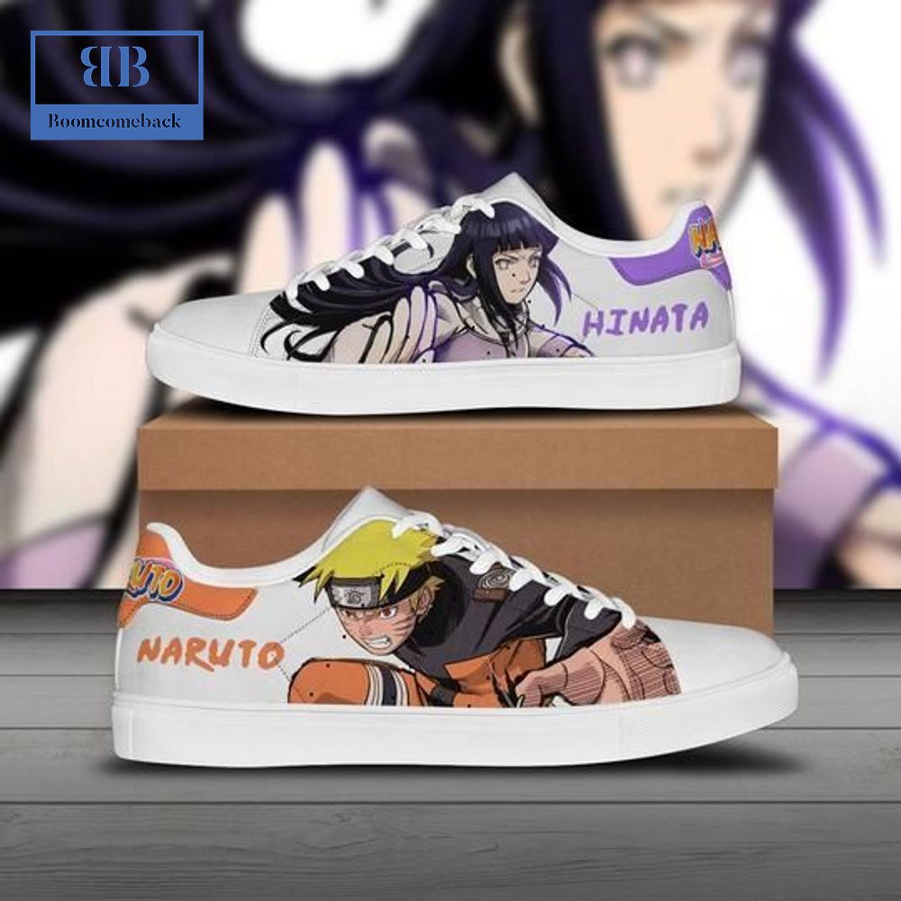 Naruto And Hinata Stan Smith Low Top Shoes