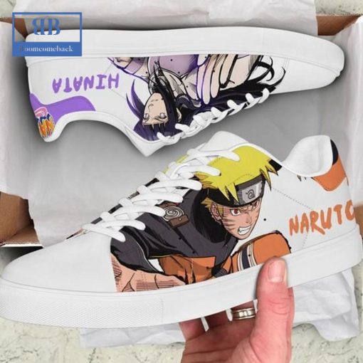 Naruto And Hinata Stan Smith Low Top Shoes