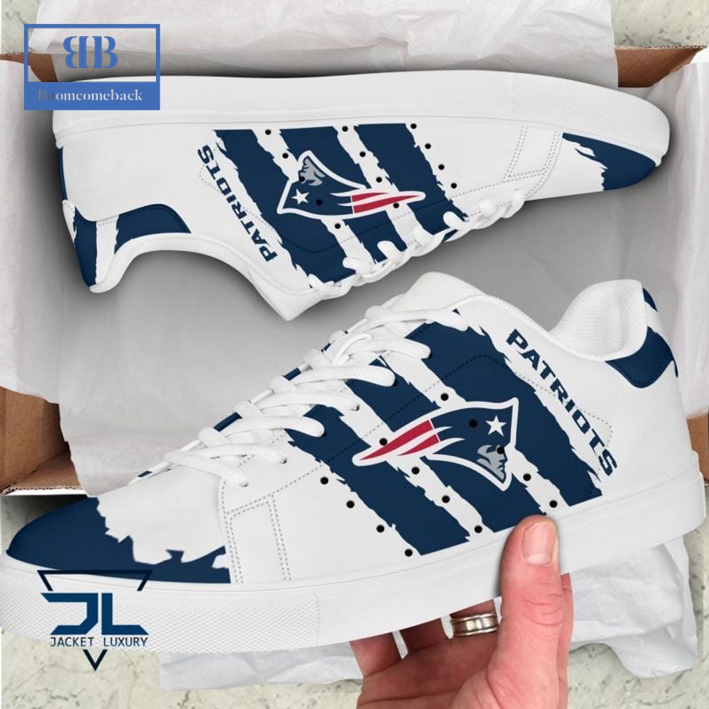 New England Patriots NFL Louis Vuitton Stan Smith Shoes - Tagowear