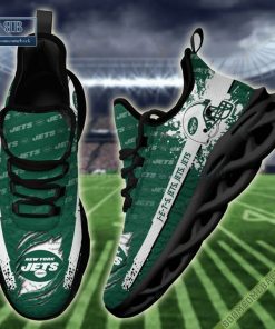 New York Jets J-e-t-s, Jets, Jets Air Max Running Shoes
