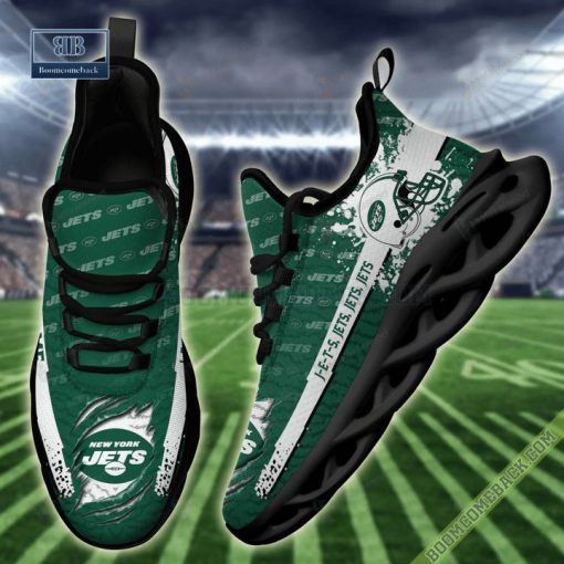 New York Jets J-e-t-s, Jets, Jets Air Max Running Shoes