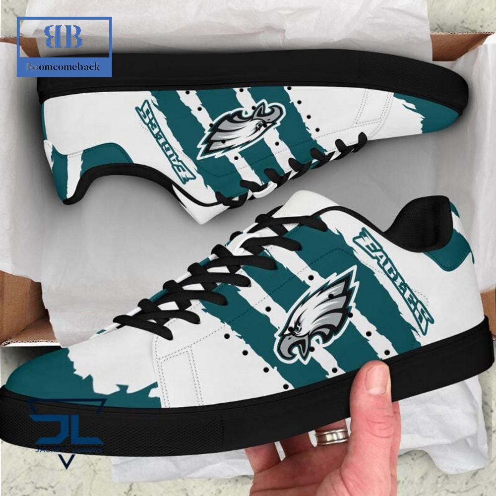 Philadelphia Eagles Stan Smith Low Top Shoes - Boomcomeback