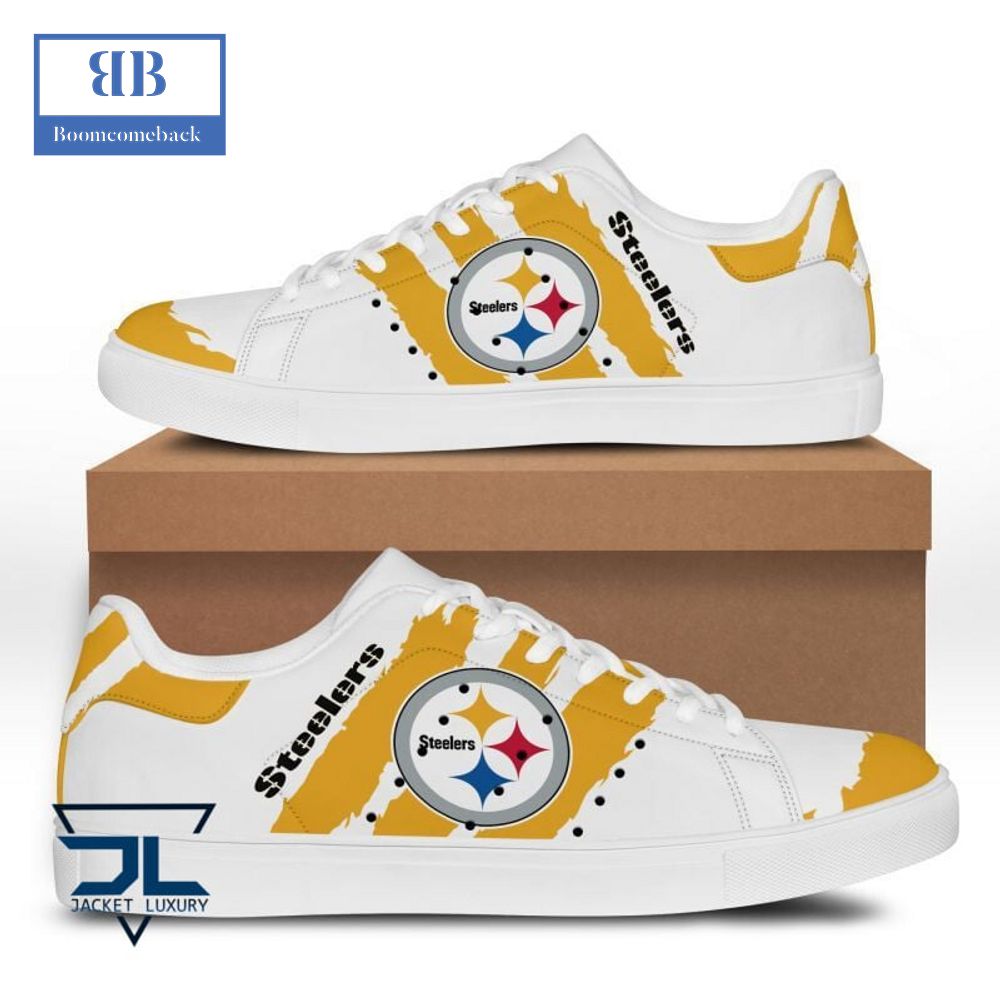 Pittsburgh Steelers Shoes - Casual Canvas Tennis Sneakers –