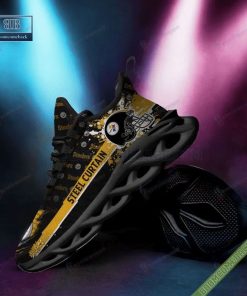 Pittsburgh Steelers Steel Curtain Air Max Running Shoes